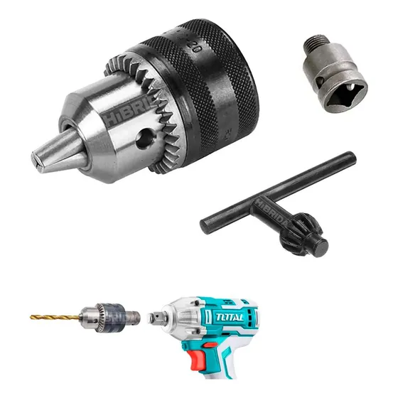 Adaptador Llave De Impacto 1/2 Covierte Chuck Madril Broca