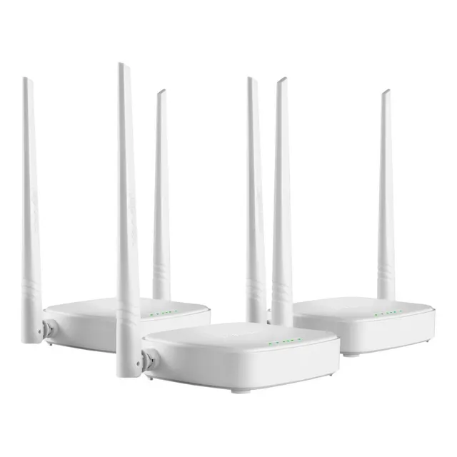 Kit 10 Router Access Point Repetidor Bridge Wisp Tenda N301 Color Blanco