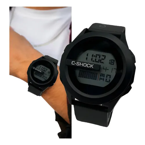 Relógio Casio G-shock modelo Dw-6900 preto 3230 Cor de fundo preta