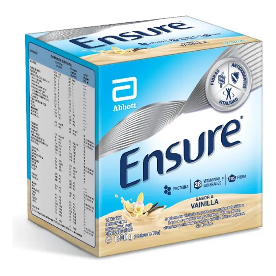 Suplemento Dietario Ensure En Polvo Vainilla 1200g