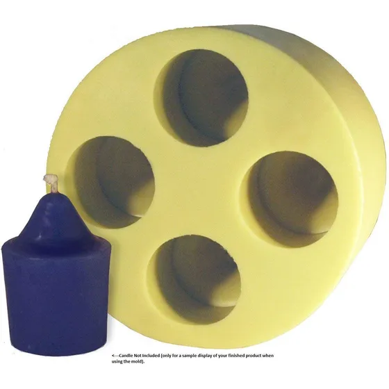 Mann Lago  Votive Punta Parte Superior  Vela Moho 2 1 2-inch