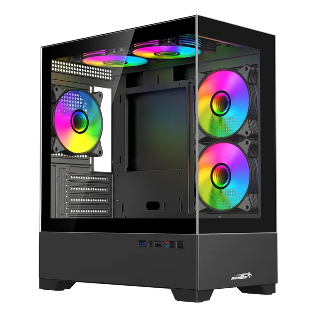 GABINETE GAMER SENTEY H30 VENTILADORES ARGB X5 GS-6130-ARGB