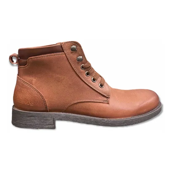 Botita Levis Casual Para Caballero En Color Cognac L221332