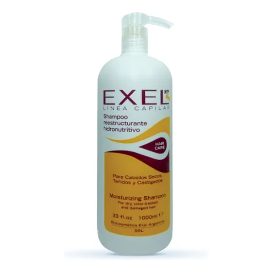 Shampoo Reestructurante Hidronutritivo Colageno Exel 1000 Ml