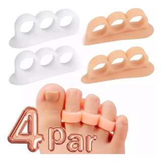 4 Pares Separador Dedo En Martillo, Corrector Dedo En Garra 4 Pares Separador Dedo En Martillo, Corrector Dedo En Garra