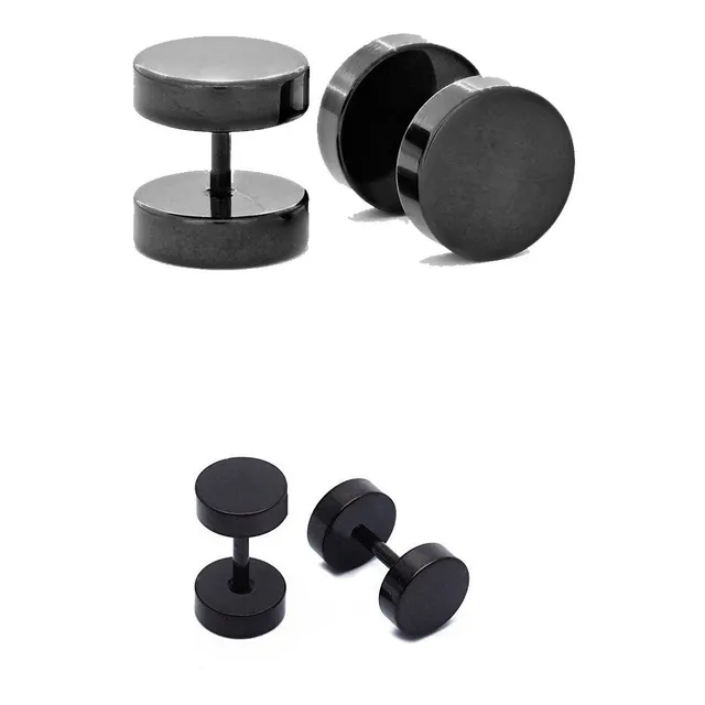 Aros Hombre Falsos Expansores 2 Pares Promo Lanzamiento