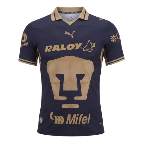 Jersey Lotto Retro Pumas Unam Bicampeón Manga Larga 2004