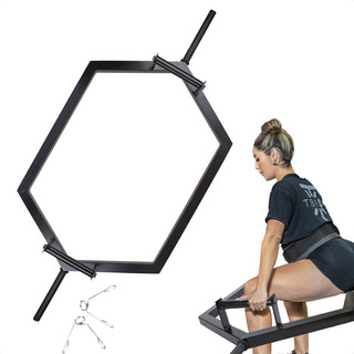 Barra Hexagonal Musculação Academia Agachamento Zuí Brasil Cor Preto Barra Hexagonal Musculação Academia Agachamento Zuí Brasil Cor Preto
