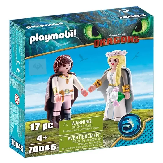 Playmobil Boda De Hipo Y Astrid (como Entranar A Tu Dragón)