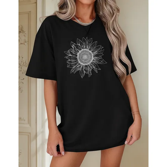 Camiseta De Moda Para Mujer, Calidad Sudadera Playera Mujer