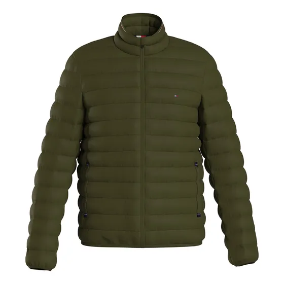 Chaqueta Acolchada Plegable Hombre Verde Tommy Hilfiger
