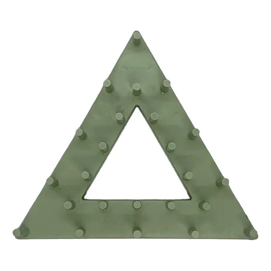 Telar Triangular De Mano Con Guía Visual Con Modelos