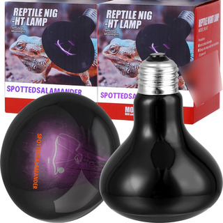 Lámpara De Calor Nocturna Para Reptiles 2pack, Lámpara De Ca Lámpara De Calor Nocturna Para Reptiles 2pack, Lámpara De Ca