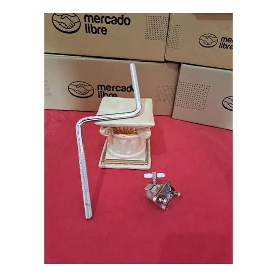 Soporte Y Concha Para Cencerro Redoba Timbal Tom Piso Add On