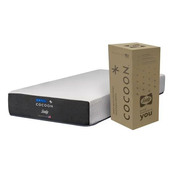 Colchón 1 Plaza (080x190) Sealy Cocoon Chill Box