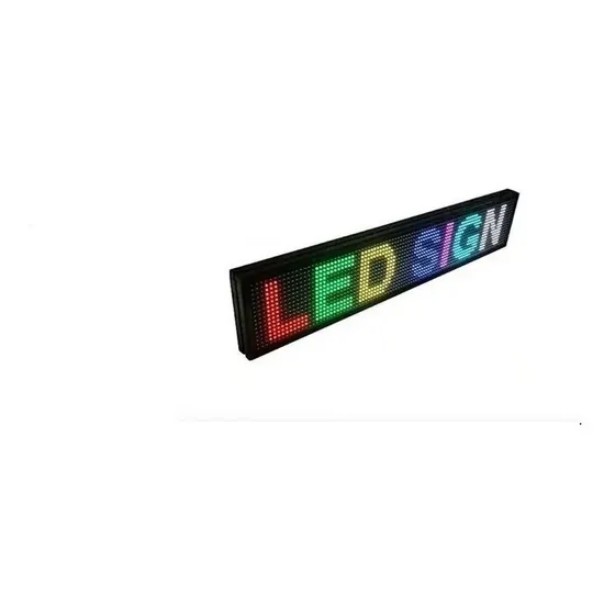 Anuncio Luminoso Led De Rgb Programable Radox