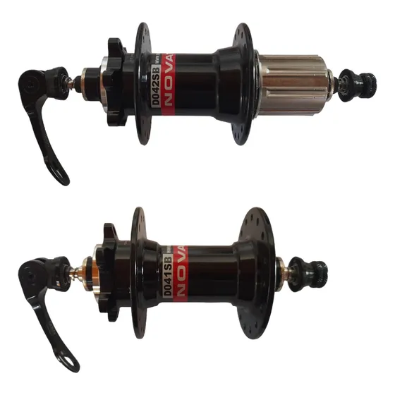 Mazas Para Mtb Novatec 041sb 042sb A Rulemanes Eje Cromo