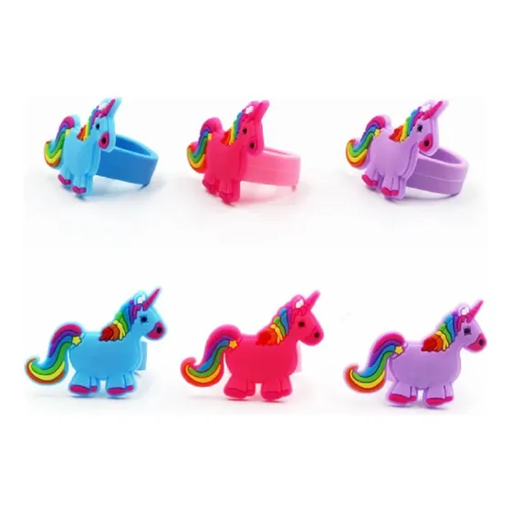 Anillo Unicornio Sorpresa Cumpleaños Cotillón Activarte