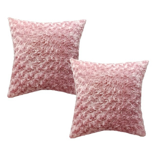 Set De 2 Cojines Extra Suave 45 Cm / Conjunto Rosa Floral Set De 2 Cojines Extra Suave 45 Cm / Conjunto Rosa Floral