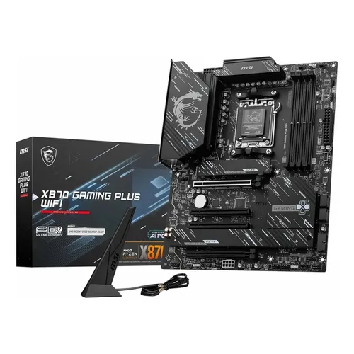 Placa Mãe Msi B650m Gaming Plus Wi-fi Am5 B650 Matx Ddr5 Cor Preto