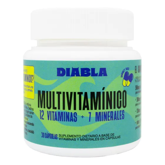 Better Diabla Multivitaminico Suplemento X30 Capsulas