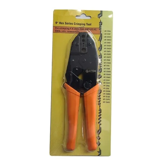 Crimpeadora Coaxial  Wireplus Conectores F Rca Bnc