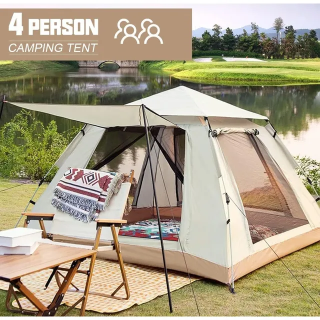 Carpas Nuevas Armado Instantáneo 4-5 Pers. Extensión Techo