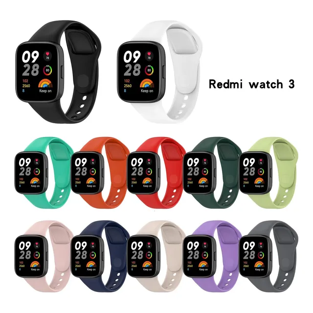 Correa Para Redmi Watch 3 De Silicone