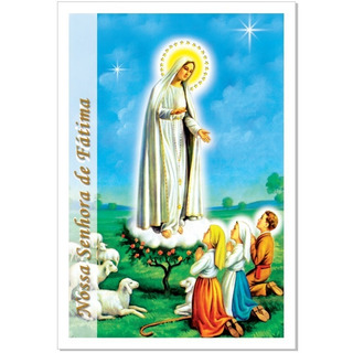 Santo 1000 Santinho Nossa Senhora De Fátima Santinhos Santos Santo 1000 Santinho Nossa Senhora De Fátima Santinhos Santos