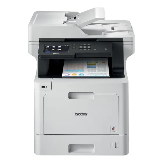 Impressora multifuncional cor Brother MFC-L8900CDW 127V