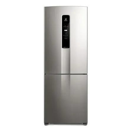 Geladeira Electrolux Frost Free Inverse Ib7s 490l Cor Inox