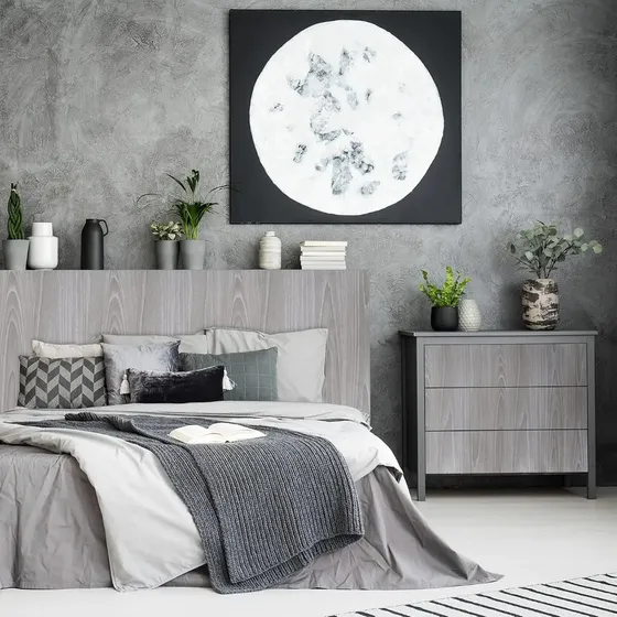Papel Tapiz Adhesivo Gris Decora Gabinete Puerta  Closset 