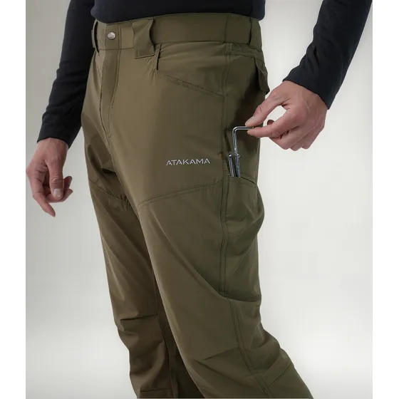 Pantalón Outdoor Hombre Alpino Verde Atakama Outdoor
