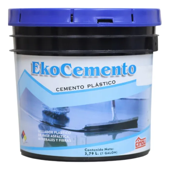 Cemento Plástico Galon Ekocemento Cindu
