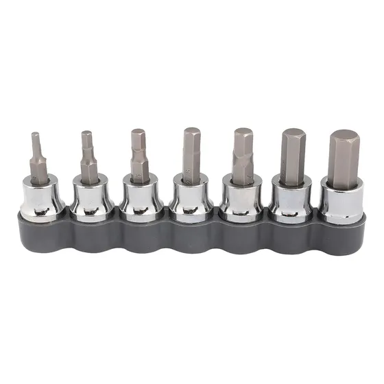 Juego De Dados Con Puntas Hex 7 Pzas Metric Craftsman