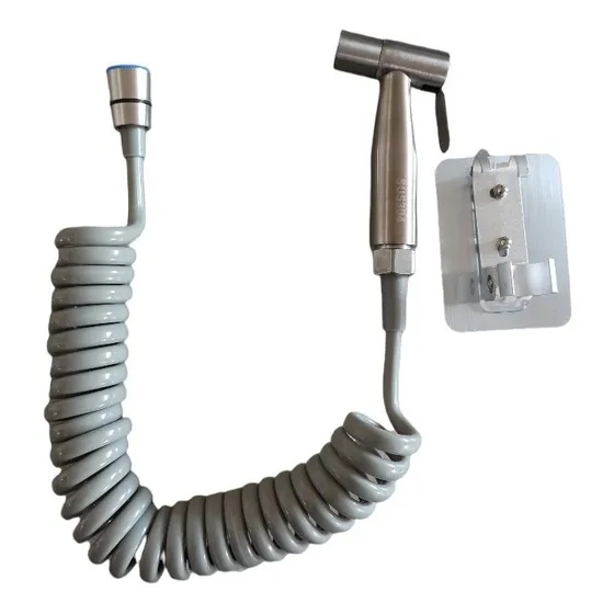 Ducha Teléfono Acero Inoxidable Con Soporte Y Manguera 