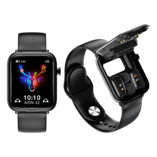 Reloj Inteligente Ultrafino Con Audífonos Inalámbricos Reloj Inteligente Ultrafino Con Audífonos Inalámbricos