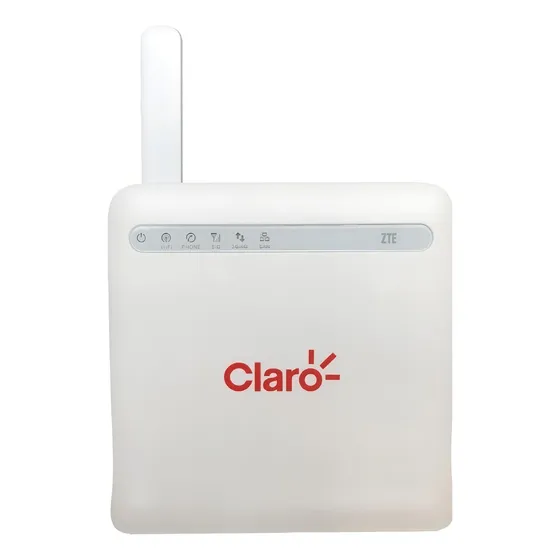 Roteador Wifi 3g 4g Zte Mf253l Box 300mbps Uso C/ Chip Rural Cor Branco