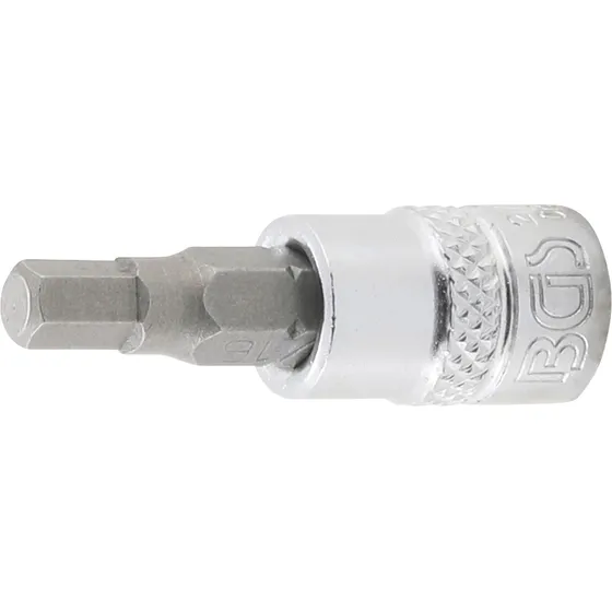 Dado Con Punta Hexagonal | 1/4  | 3/16  | Bgs 2743