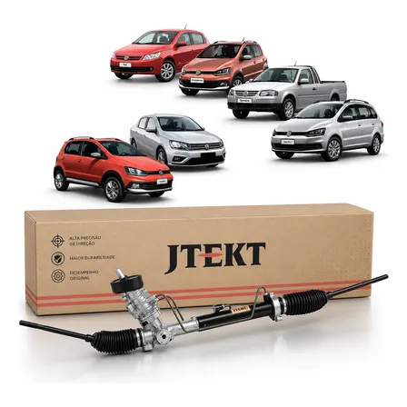 Caixa Setor De Direção Hidráulica Vw Gol Saveiro Voyage G5 G6 G7 G8 2008 A 2024 Fox Spacefox Crossfox 2010 A 2014 Original Jtekt 16900255