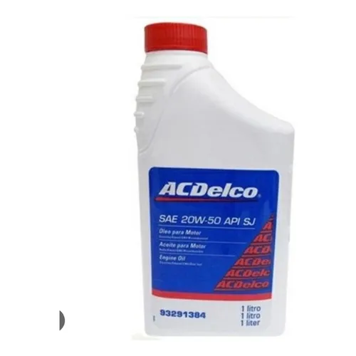 Óleo Mineral Motor Sae 20w50 Api Sl Acdelco 93307462