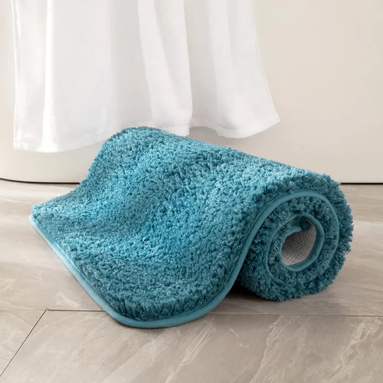 Miulee Alfombra Baño Gruesa Antideslizante Suave Lanuda Agua