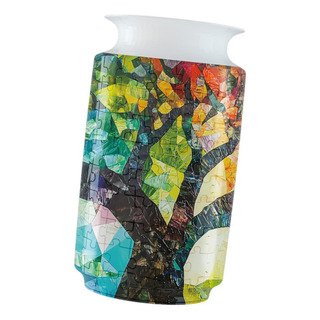 Fs Pizzo De Pizzle Flear Vase Flarsepot Patrón De Árbol Fs Pizzo De Pizzle Flear Vase Flarsepot Patrón De Árbol