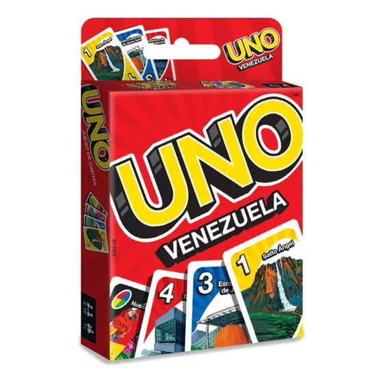 Juego De Cartas Uno Venezuela - Mattel