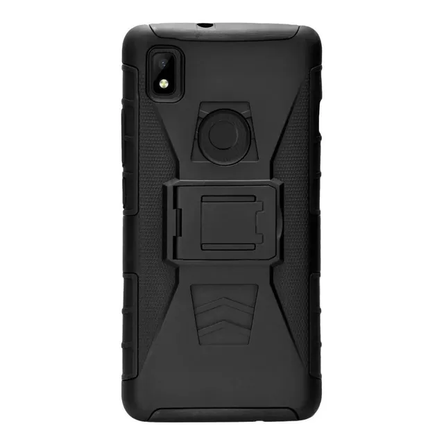 Funda Rudo + Cristal Zte Blade A530 V6 V8 V9 V580 A460 A530