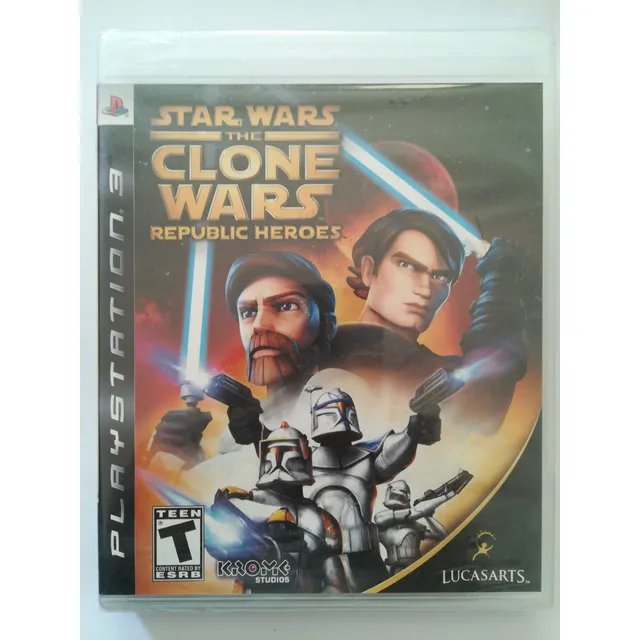 Star Wars The Clone Wars Republic Heroes Ps3 Nuevo Original