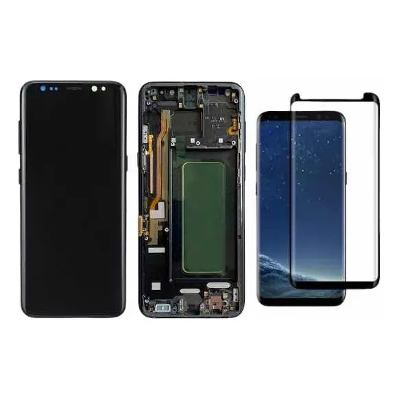 Frontal Tela Display Aro S8 Plus S8+ G955 Original + Pel3d