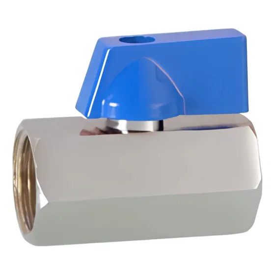 Llave De Paso Mini Para Agua Fría 1/2  Hh Aqua