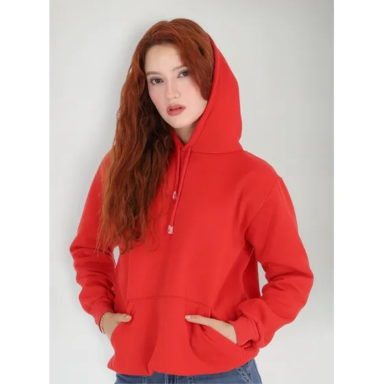 Sudadera Para Mujer Hoodie Lisa Stretch Afelpada Con Capucha