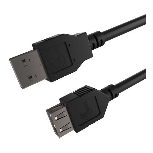Cable Xtech Xtc301 Usb-a Macho A Usb-a Hembra Extensor 1,8m